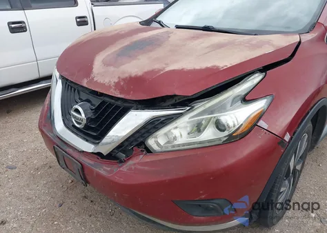 2018 Nissan Murano Platinum from USA, damaged, VIN 5N1AZ2MG8JN126023